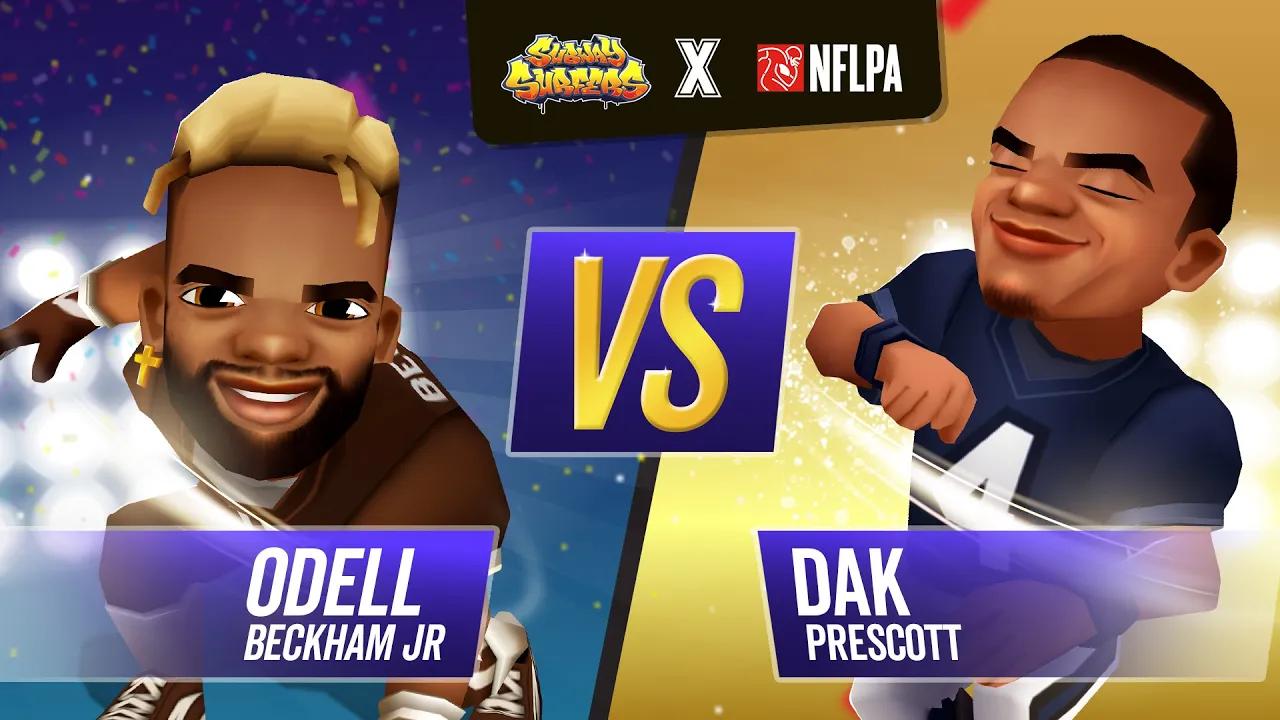 Odell Beckham Jr VS Dak Prescott | Versus Football Special | Subway Surfers X NFLPA thumbnail