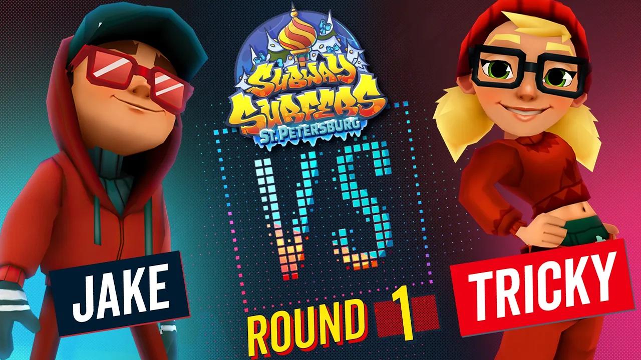 Subway Surfers Versus | Jake VS Tricky | St. Petersburg - Round 1 | SYBO TV thumbnail