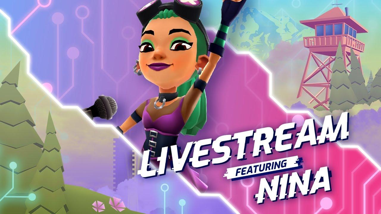 🔴 You Won't Beat Our Score with Cyberpunk Nina I Subway Surfers Gameplay Livestream thumbnail