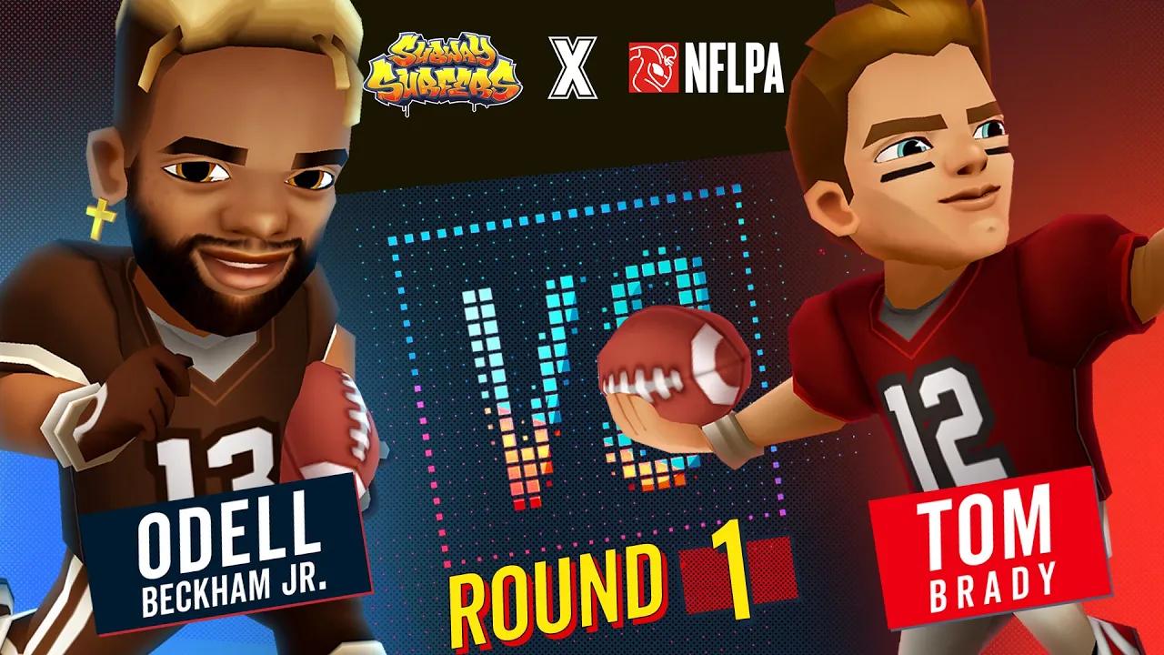 Subway Surfers Versus | Odell Beckham Jr. VS Tom Brady | Miami - Round 1 | SYBO TV thumbnail