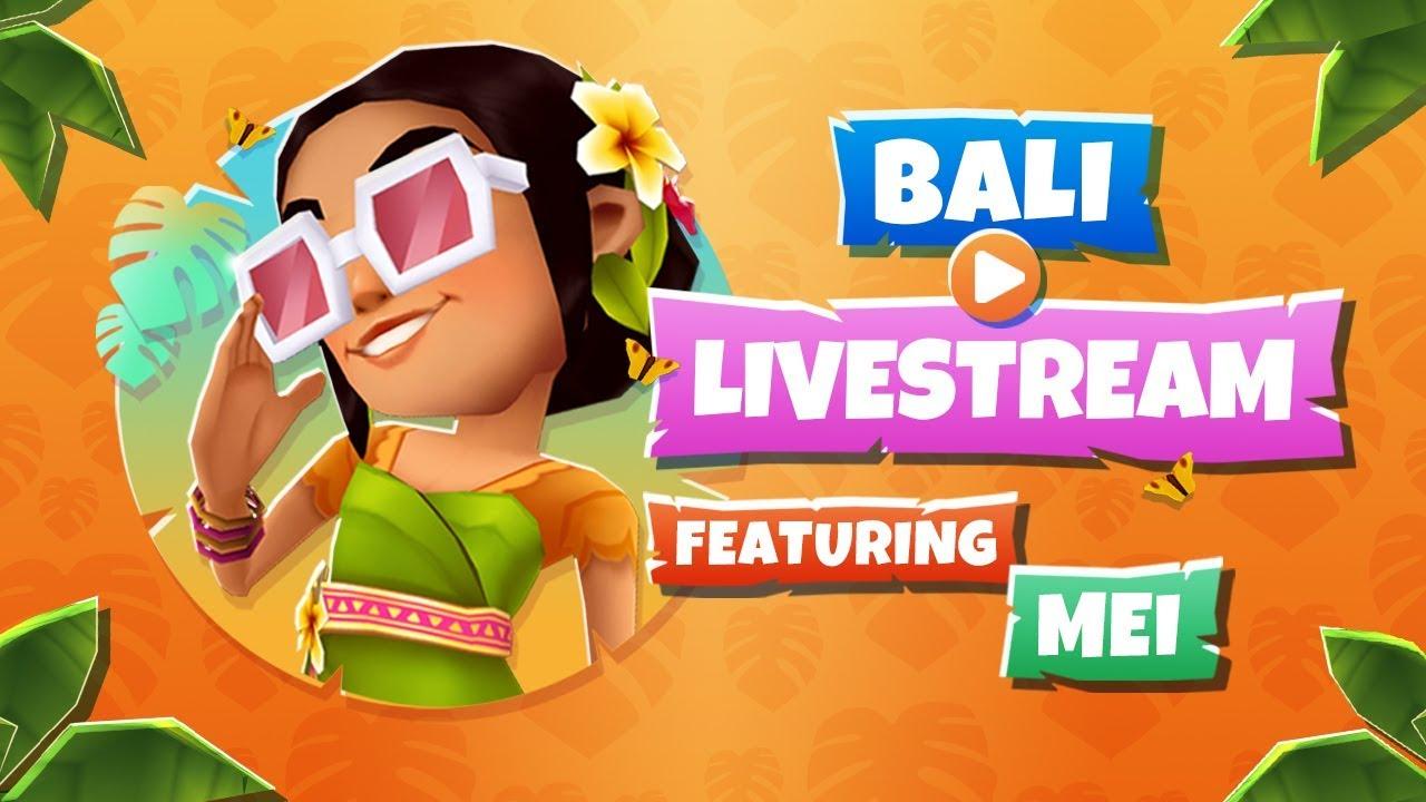 🔴 Join Mei on the first run through green Bali! 🌴 | Subway Surfers Gameplay | Bali thumbnail