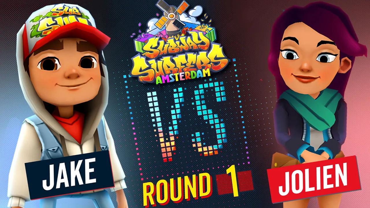 Subway Surfers Versus | Jake VS Jolien | Amsterdam - Round 1 | SYBO TV thumbnail