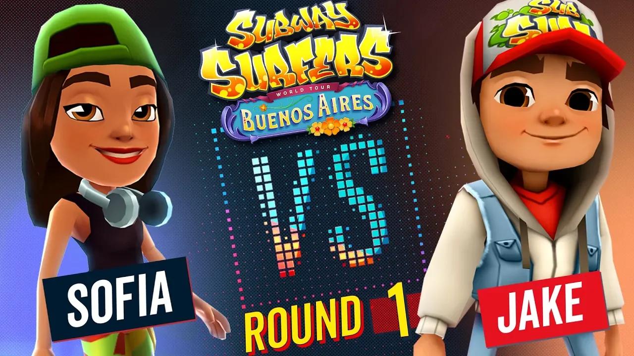 Subway Surfers Versus | Sofia vs Jake | Buenos Aires - Round 1 | SYBO TV thumbnail