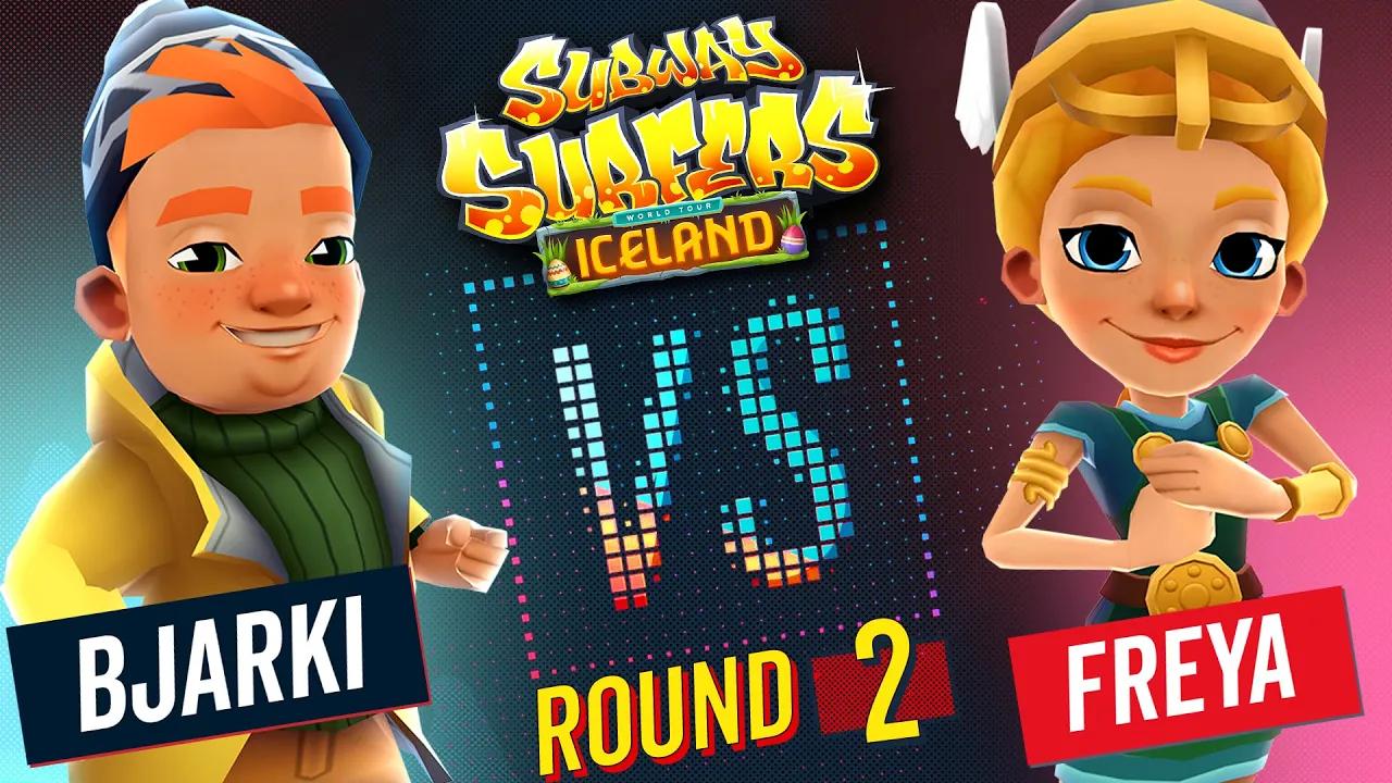 Subway Surfers Versus | Bjarki vs Freya | Iceland - Round 2 | SYBO TV thumbnail