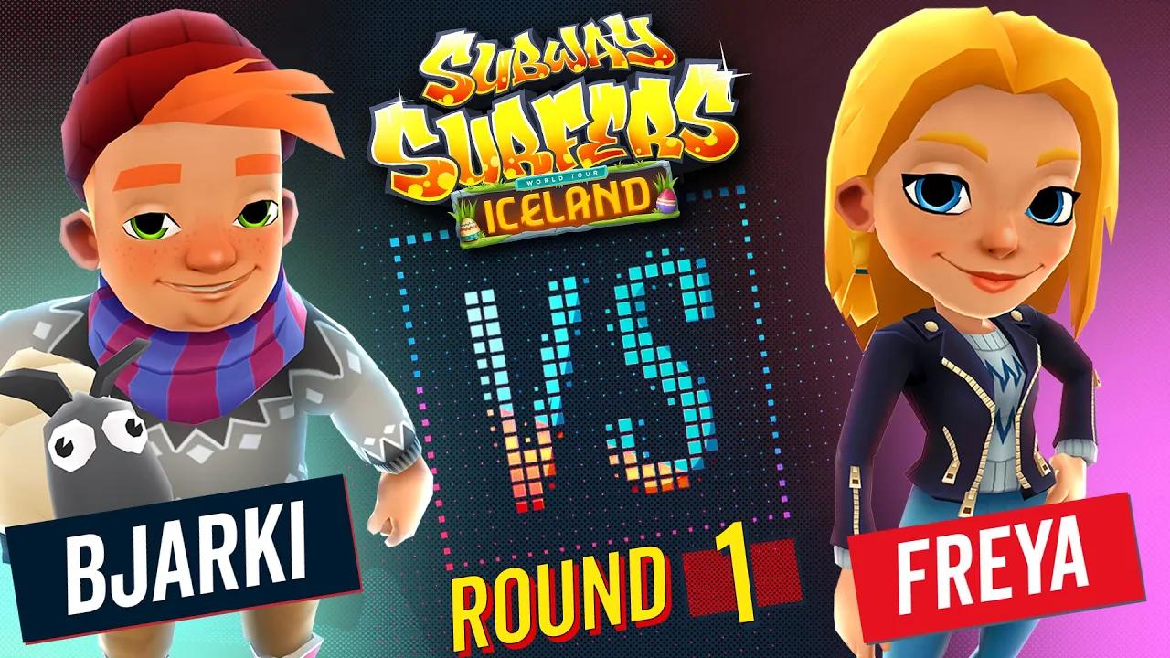 Subway Surfers Versus | Bjarki vs Freya | Iceland - Round 1 | SYBO TV thumbnail