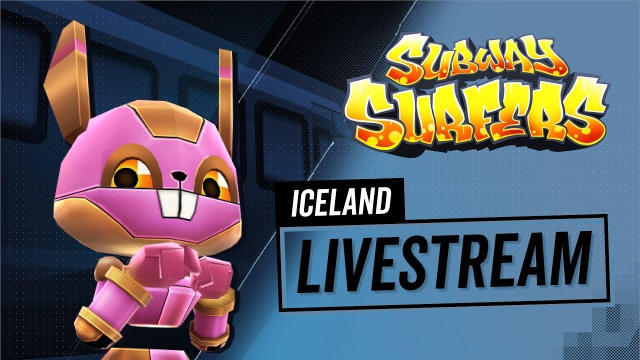 🔴 Running with Rabbot! | Subway Surfers Gameplay | Iceland thumbnail