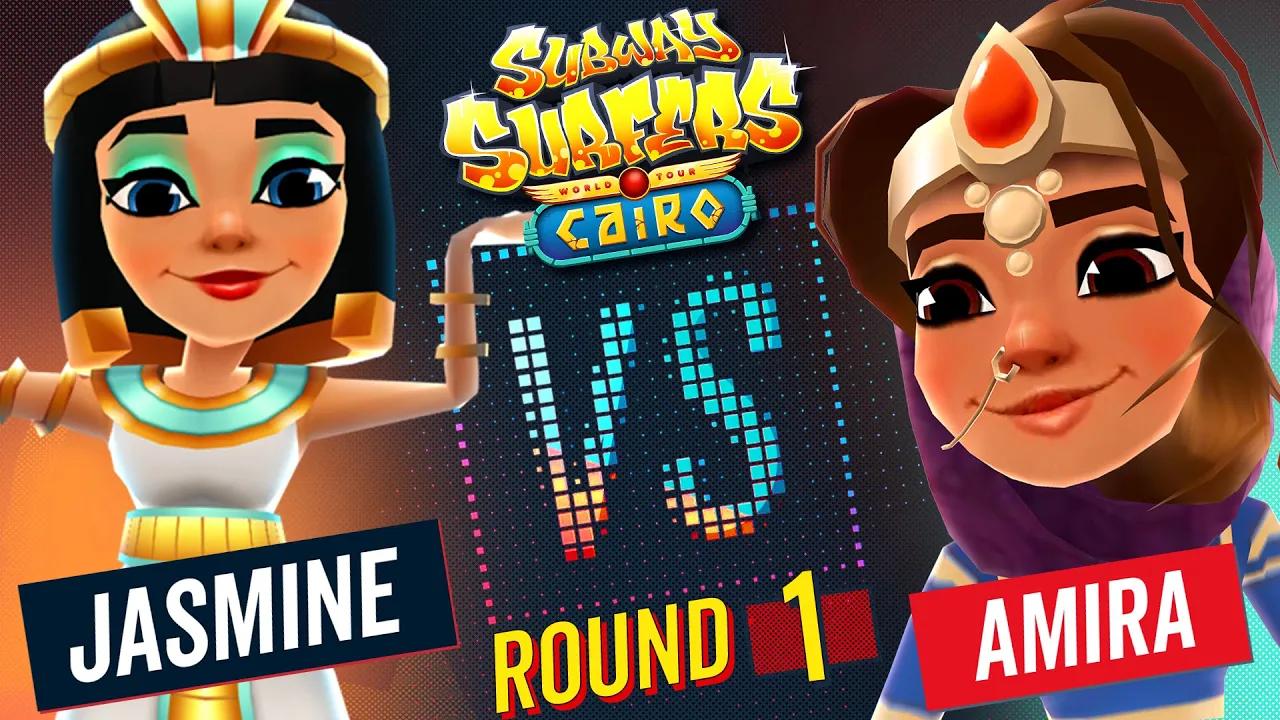 Subway Surfers Versus | Jasmine VS Amira | Cairo - Round 1 | SYBO TV thumbnail