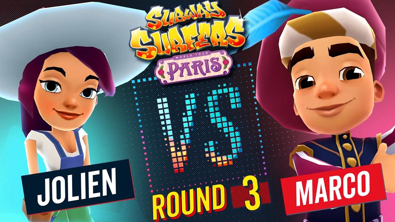 Subway Surfers Versus | Jolien VS Marco | Paris - Round 3 | SYBO TV thumbnail