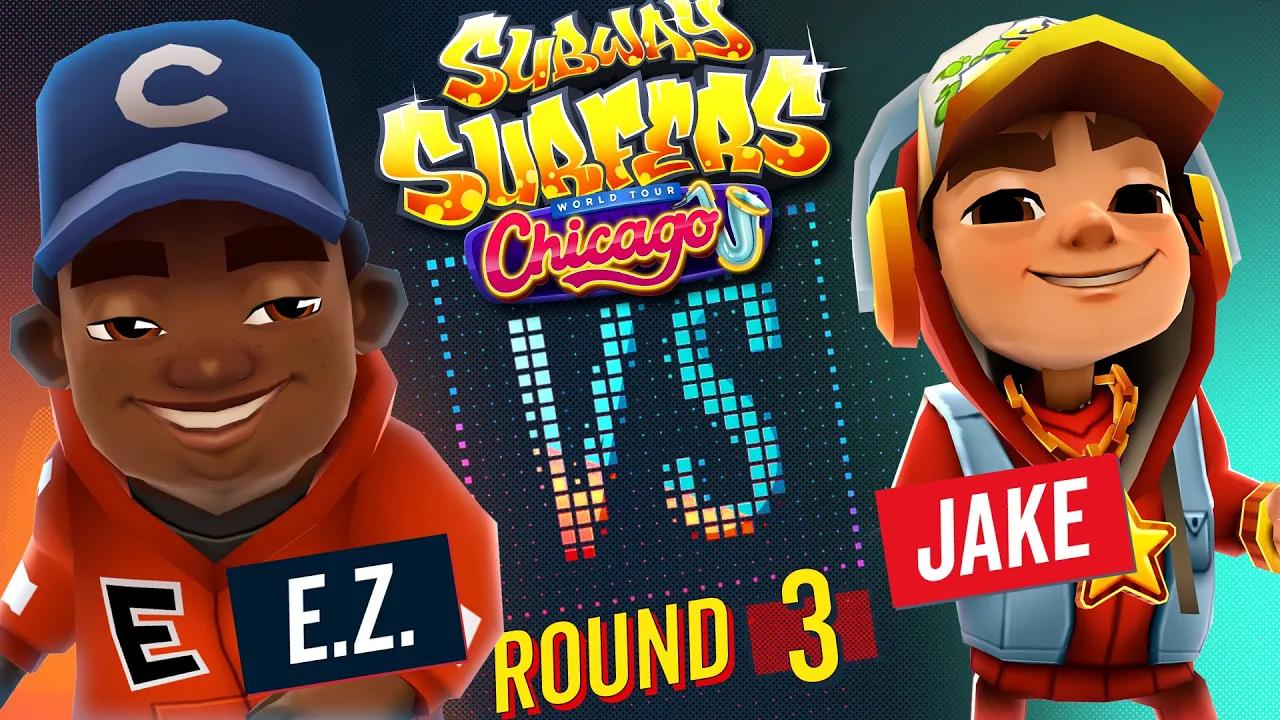 Subway Surfers Versus | E.Z. VS Jake | Chicago - Round 3 | SYBO TV thumbnail