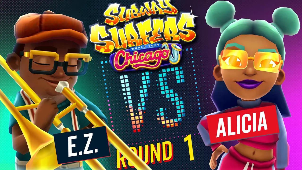 Subway Surfers Versus | E.Z. VS Alicia | Chicago - Round 1 | SYBO TV thumbnail