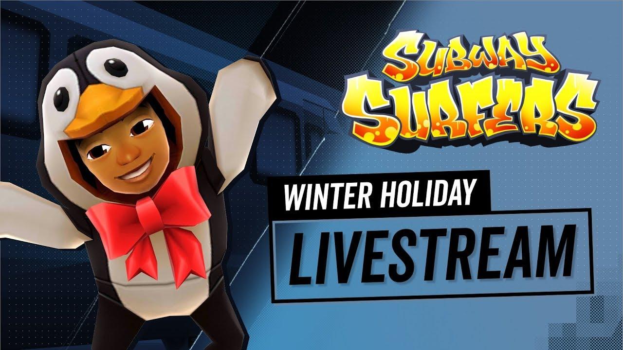 🔴 Malik is a Penguin?? | Subway Surfers Gameplay | Winter Holiday thumbnail