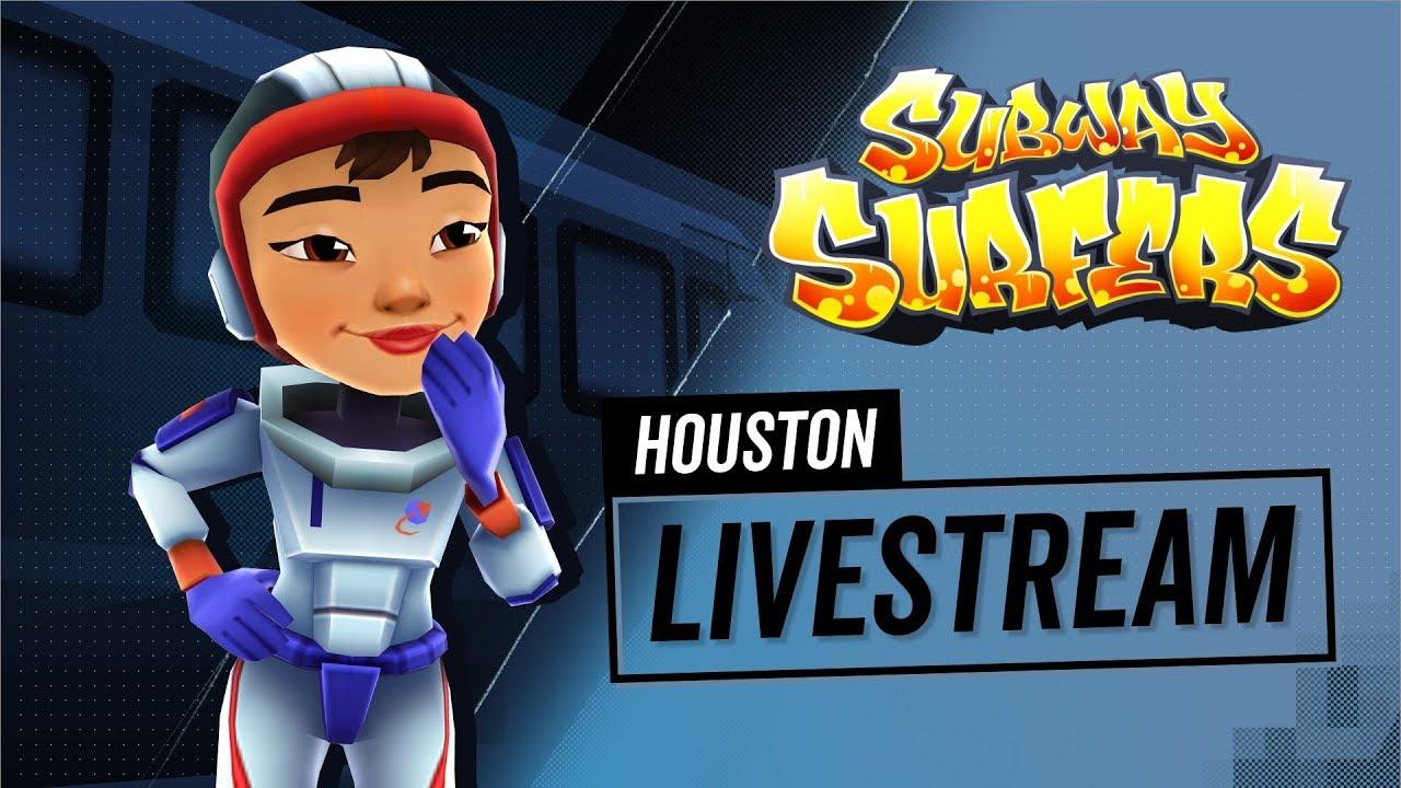 🔴 Amy the Astronaut Exploring Houston | Subway Surfers Gameplay | Houston thumbnail