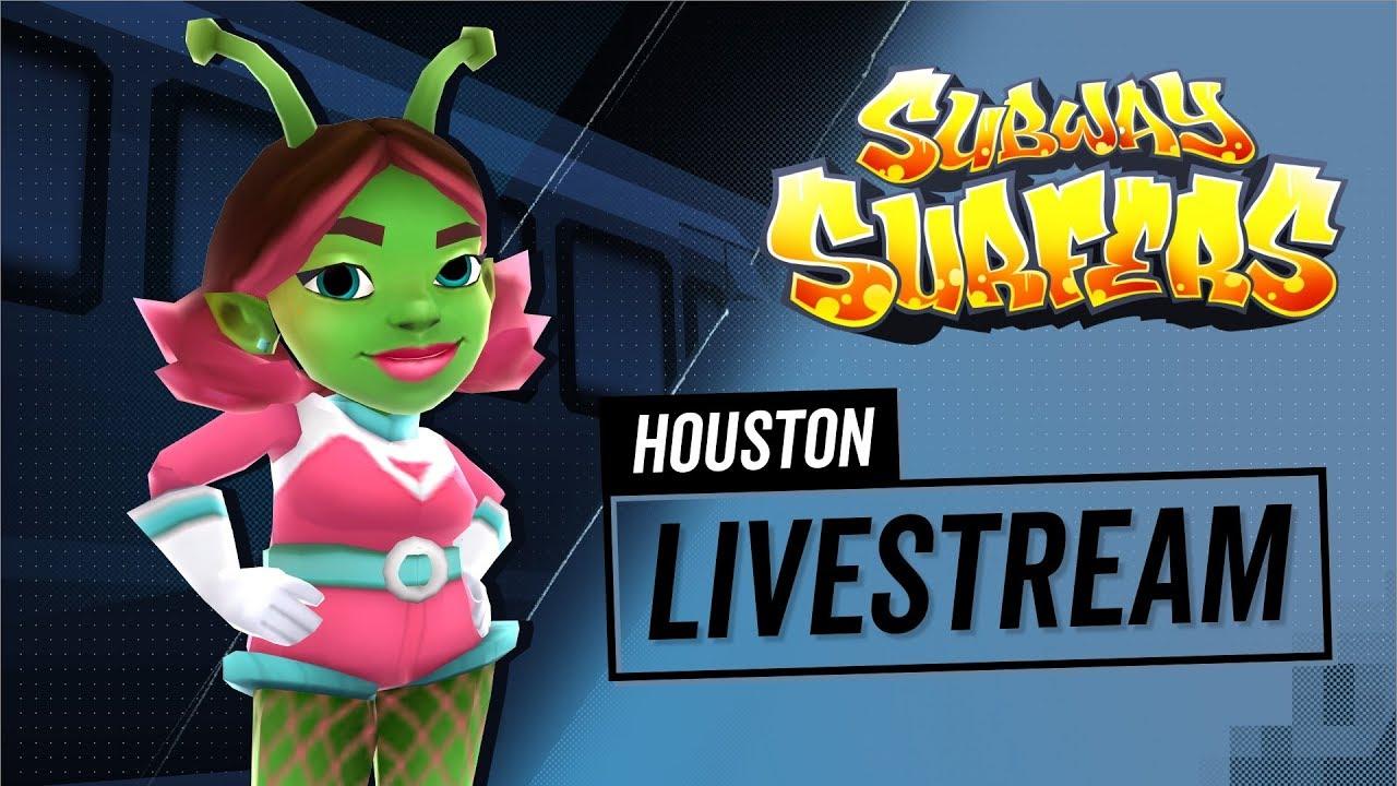 🔴 Alba Alien Vibes in Houston | Subway Surfers Gameplay | Houston thumbnail