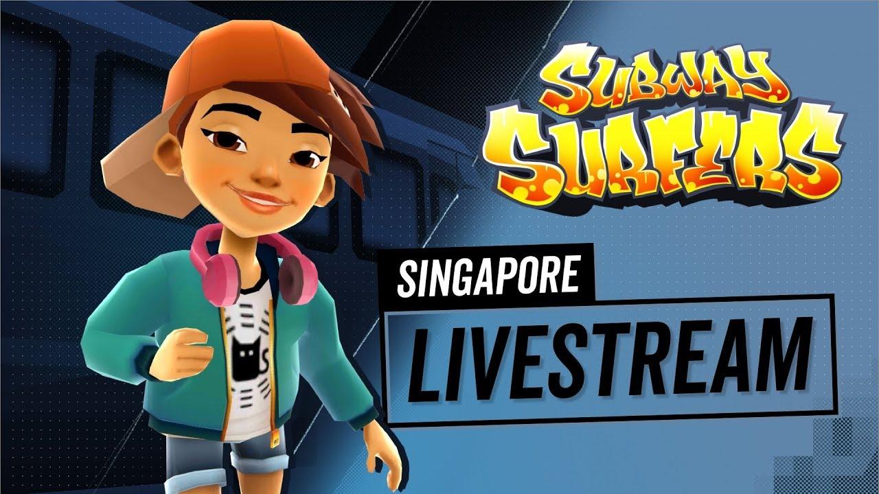 🔴 Surfing in Singapore with Maeko | Subway Surfers Gameplay | Singapore thumbnail