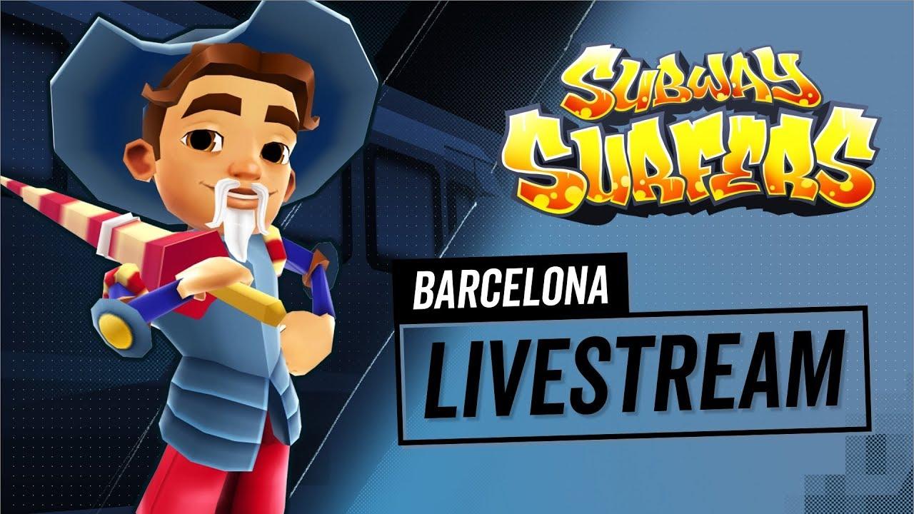 🔴 Live Stream | Subway Surfers Gameplay | Barcelona thumbnail