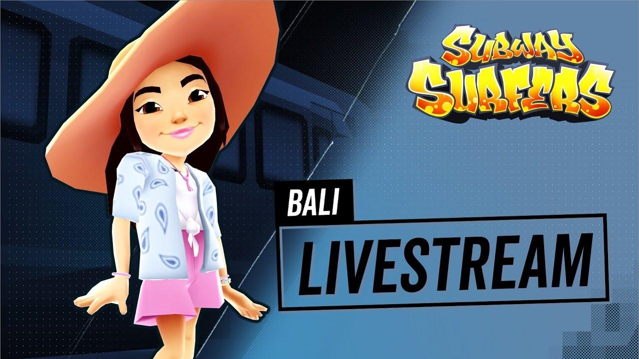 🔴 Live Stream | Subway Surfers Gameplay | Bali thumbnail