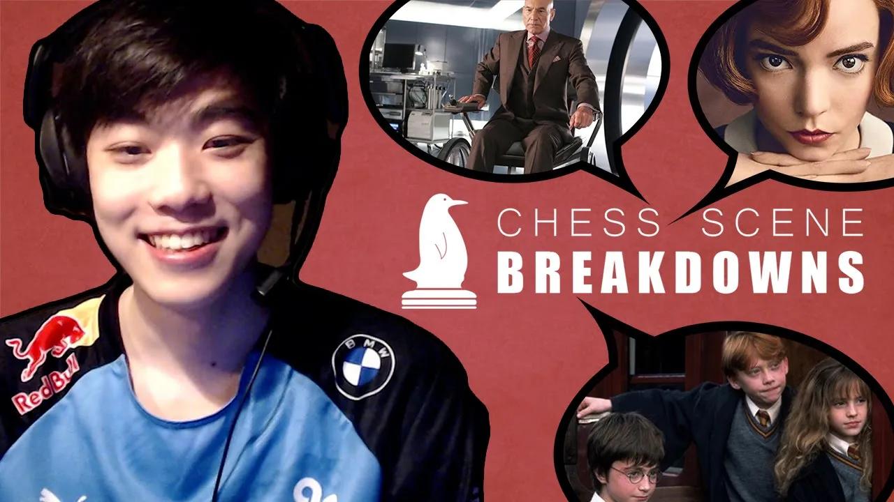 Grandmaster Reacts to Chess Moments In Movies ft. penguingm1 thumbnail