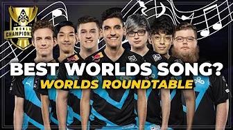 Which Worlds song is the BEST? | Cloud9 LoL Worlds 2019 Roundtable pt. 2 thumbnail