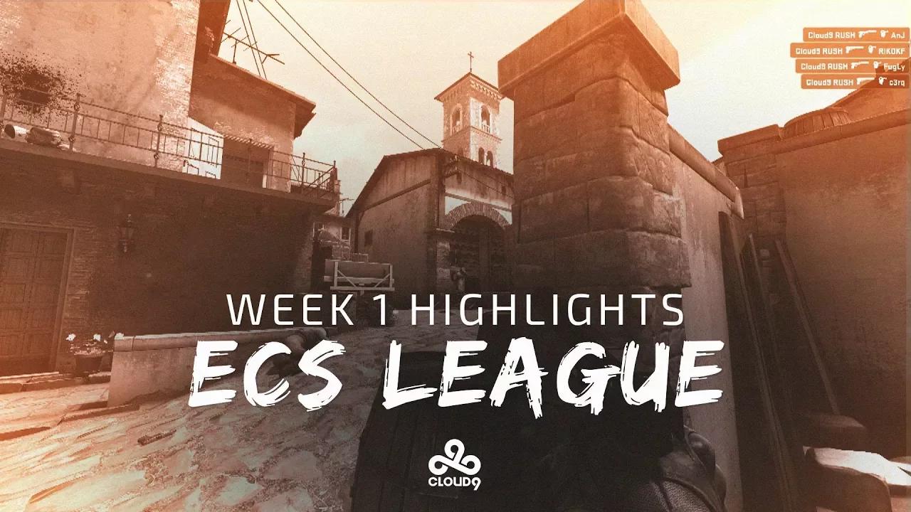 Cloud9 CS:GO - ECS League | Week 1 Highlights (Season 4) thumbnail