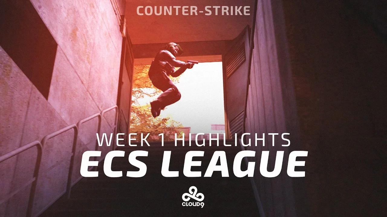 Cloud9 CS:GO - ECS League | Week 1-2 Highlights (Season 2) thumbnail