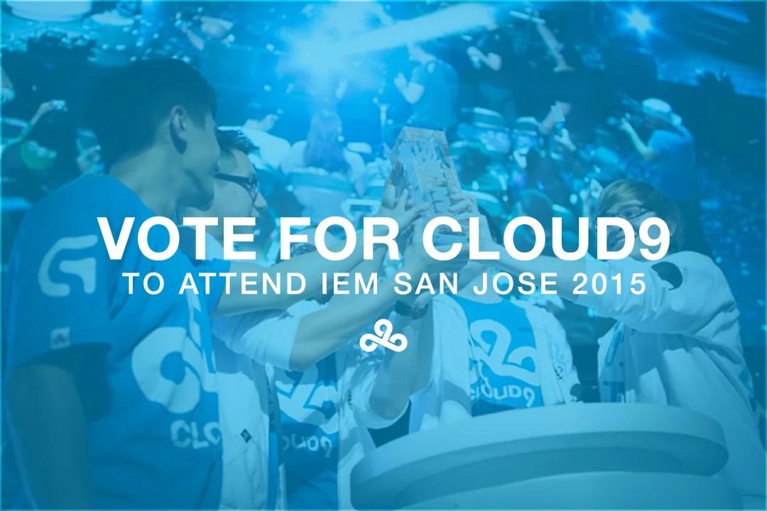 Vote For Cloud9 - IEM SAN JOSE 2015 thumbnail