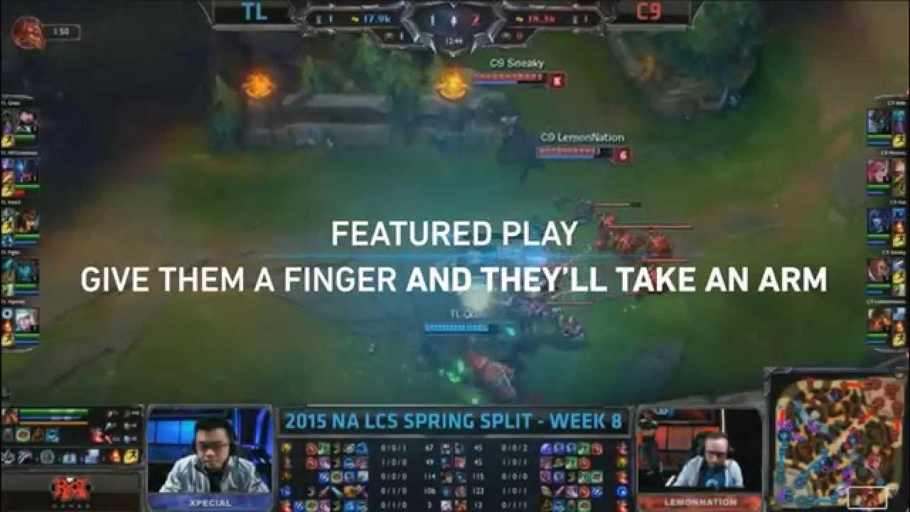 Cloud9 G2A - Featured Play: Give them a finger and they'll take an arm thumbnail