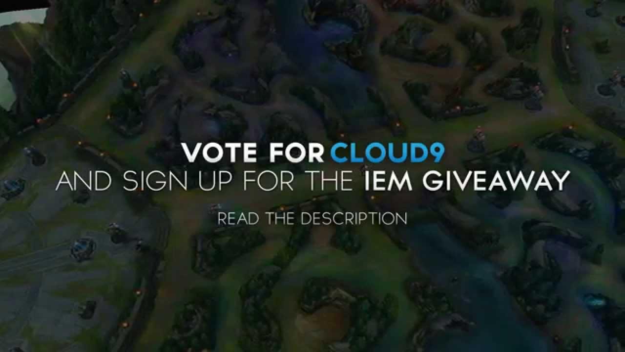 Vote for Cloud9 LoL at IEM San Jose thumbnail