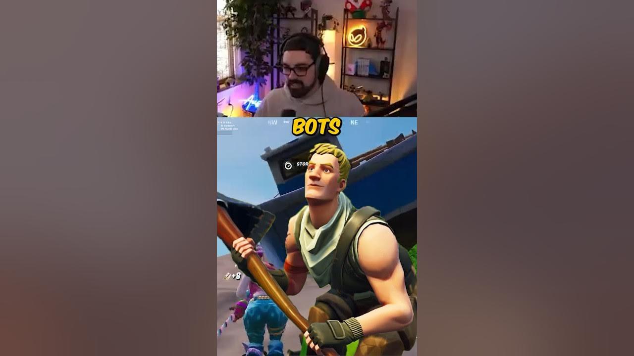 bots in Fortnite have aimbot #fortnite #bots #gaming thumbnail