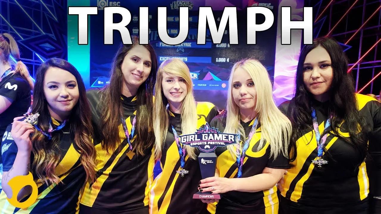 Triumph | Dignitas CS:GO Female win back-to-back Girl Gamer Festival championships thumbnail