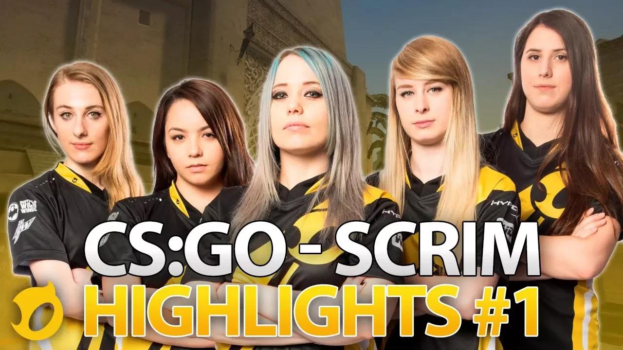 Scrim Highlights - Episode 1 | Female CS:GO Edition thumbnail