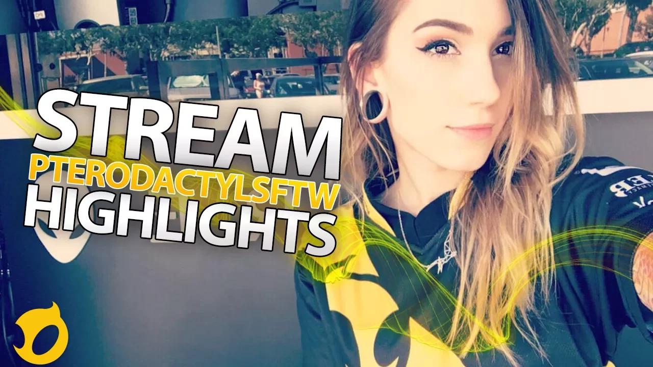 Stream Highlights | Pterodactylsftw - Best Female AWPer?! thumbnail