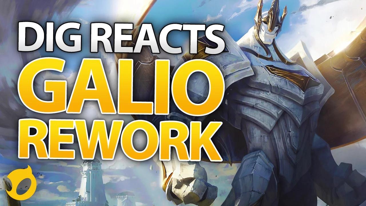 DIG Reacts | Galio Rework Spotlight thumbnail