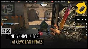 k0nfig knives Uber in CEVO Gfinity LAN Finals group stage thumbnail