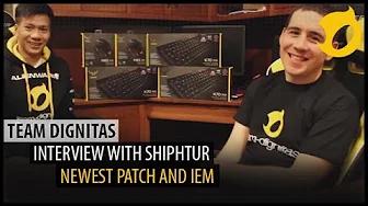 Interview with dignitas/Shiphtur on the new patch and IEM thumbnail