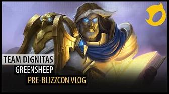 dignitas/GreenSheep pre-Blizzcon Vlog thumbnail