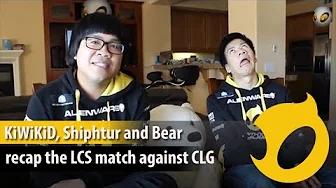 KiWiKiD, Shiphtur and Bear recap the LCS match against CLG thumbnail