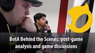 BotA Behind the Scenes: post-game analysis and game discussions thumbnail