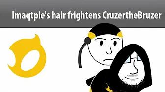 Imaqtpie's hair frightens CruzertheBruzer thumbnail