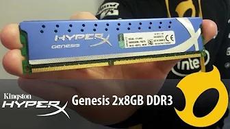 Kingston HyperX Genesis 2x8GB DDR3 Overview thumbnail