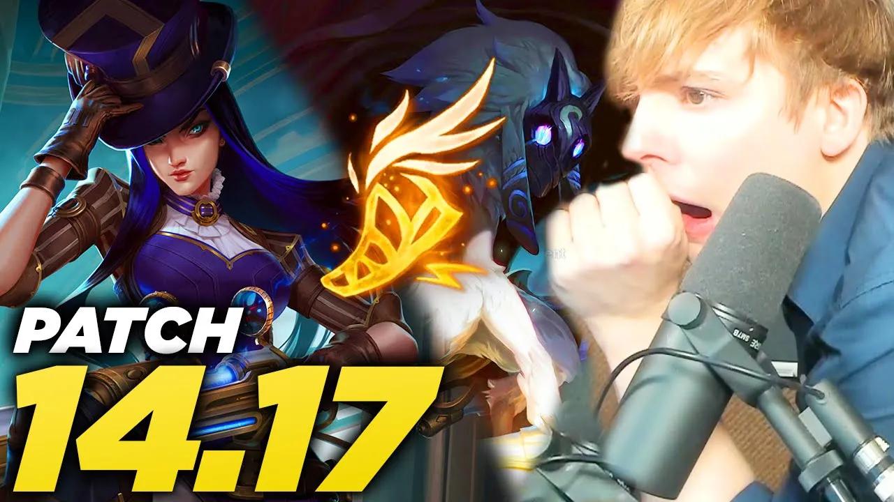 First WORLDS PATCH! Graves + Kindred + Caitlyn | @LSXYZ9 Patch Notes 14.17 thumbnail