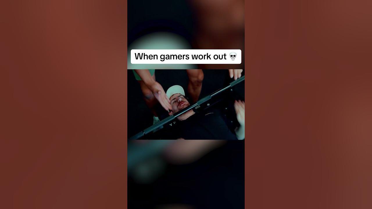 When Gamers Work Out 💀 thumbnail