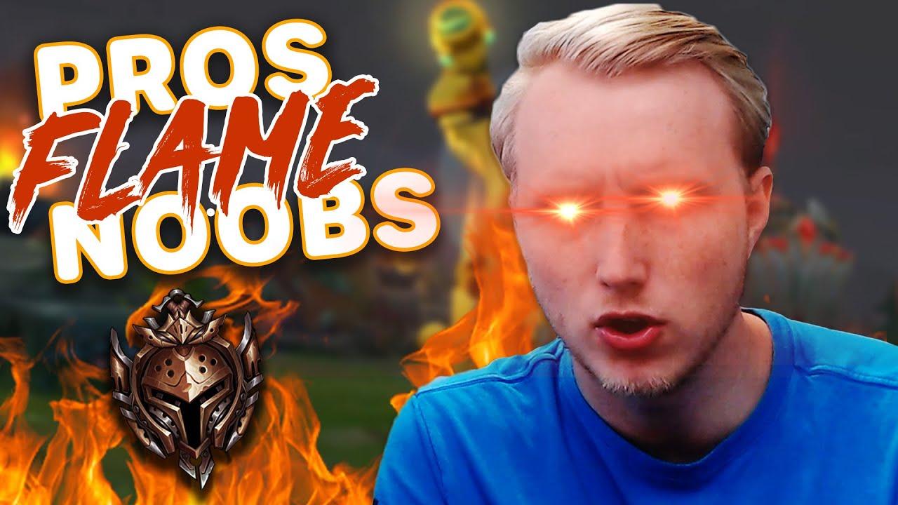 C9 Zven And C9 Vulcan FLAMING Noobs In League of Legends?! thumbnail