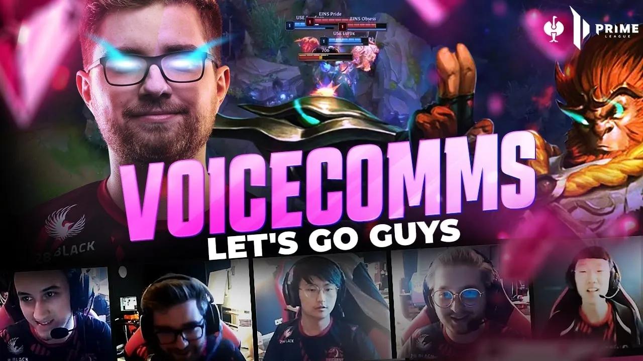 USE LUROX? RAMMUS? WUKONG? Easy game. | Prime League Voice Comms thumbnail