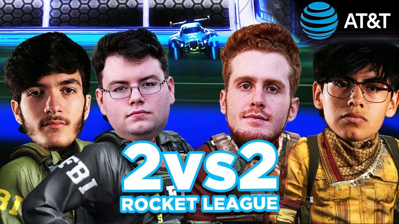 Squishy & motm vs. Gimmick & Sonic in Rocket League! | Connecting the Continents - Presented by AT&T thumbnail