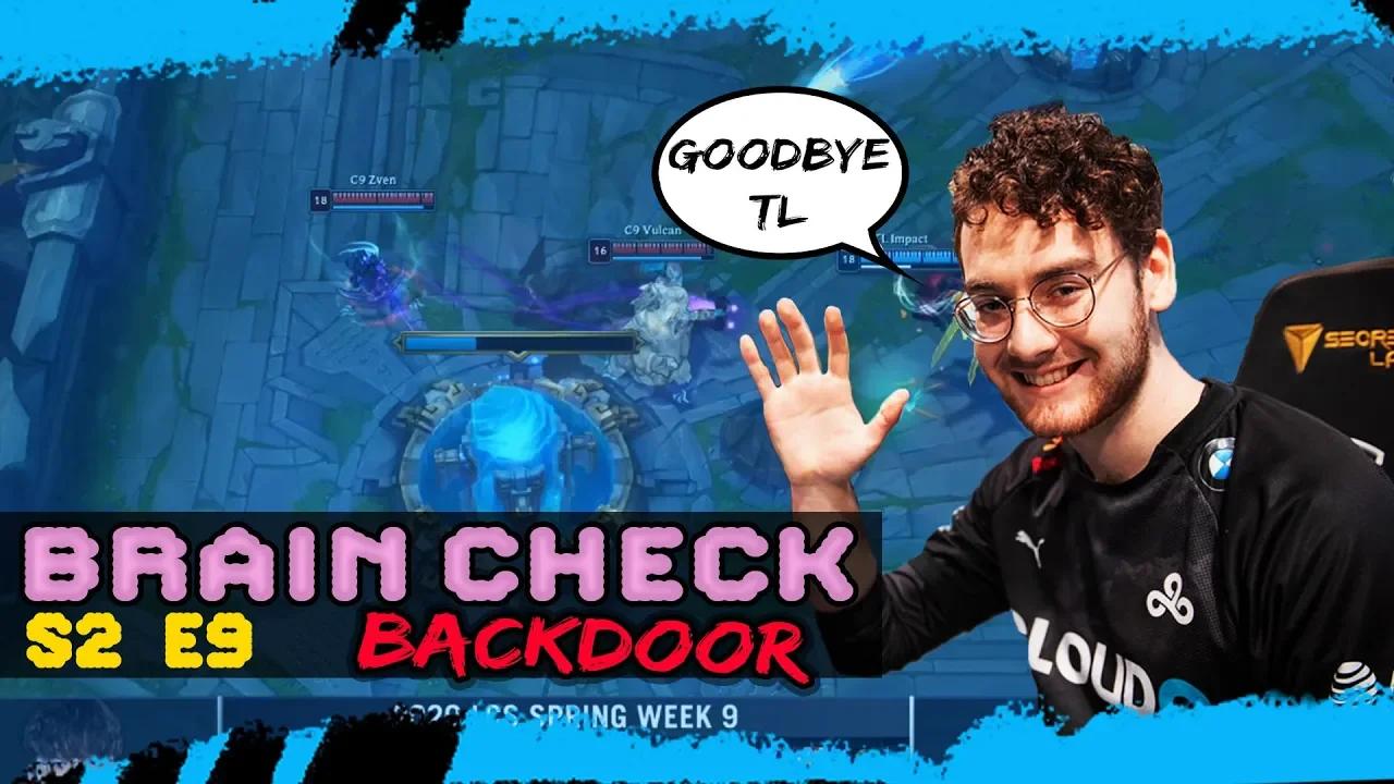 Cloud9 ELIMINATES Team Liquid with an xPeke! | BRAIN CHECK S2 Ep. 9 - Cloud9 LCS Voice Comms thumbnail