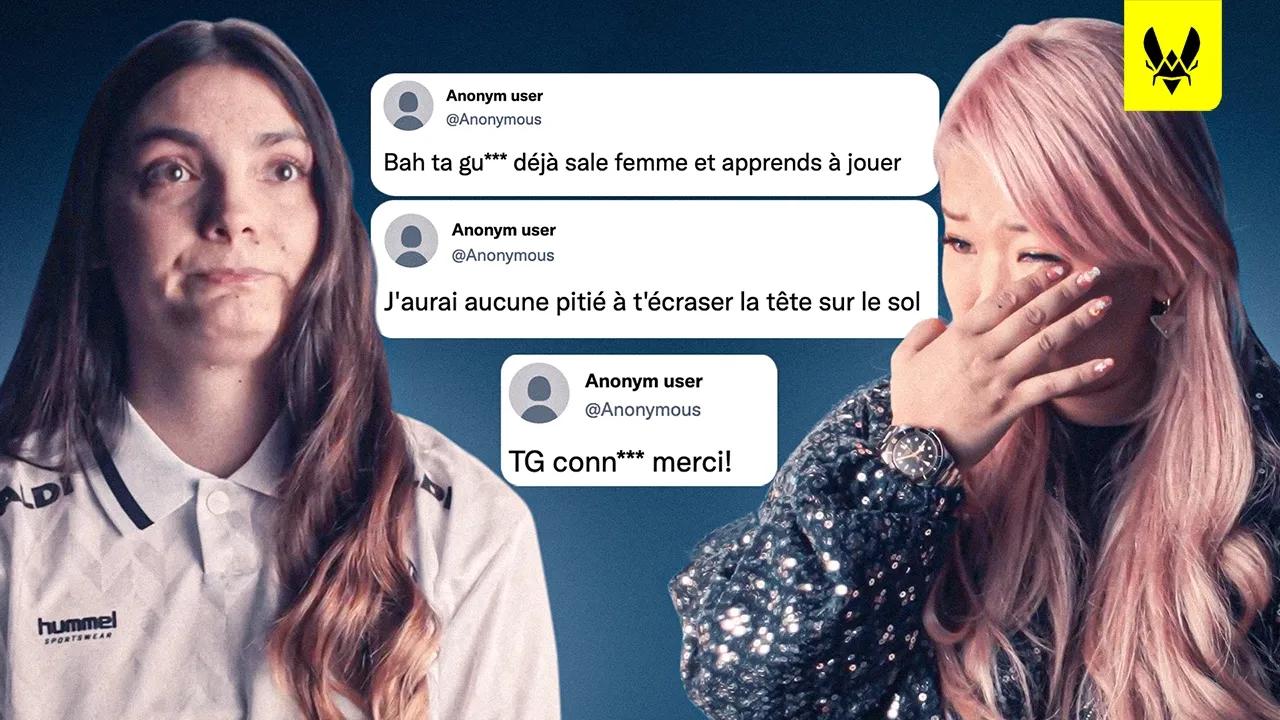 Des joueuses esports pro réagissent à des commentaires haineux thumbnail