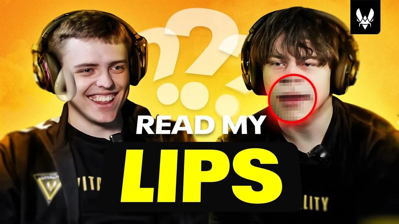 EFFF EFFF GOO NEXT 🧐 Read my Lips w/ League of Legends thumbnail