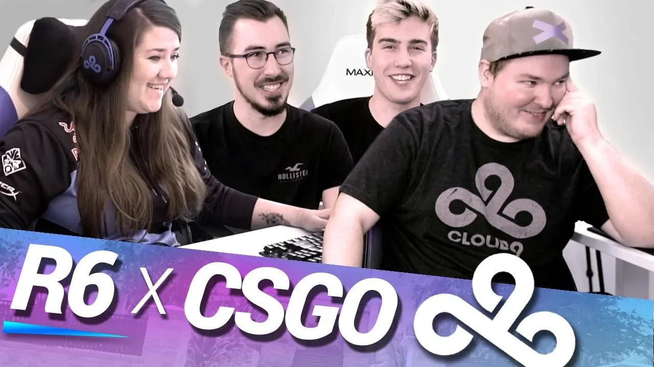 Cloud9 R6 x CS:GO Crossover PT.2 | Rainbow 6 2v2! thumbnail