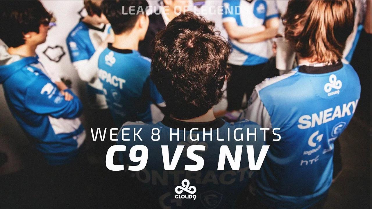 Cloud9 LoL - LCS Week 8 | Cloud9 vs EnVyUs Highlights (2017) thumbnail