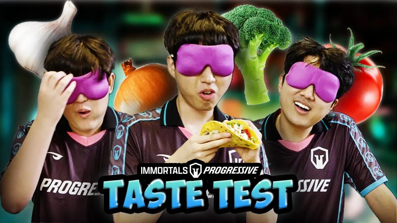 We Had Them Eat WHAT?! | Immortals Progressive Blindfold Taste Test thumbnail